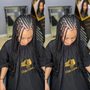 Fullani Braids option nattes américaines2