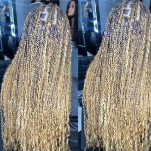 Goddess braids sur cheveux lisses